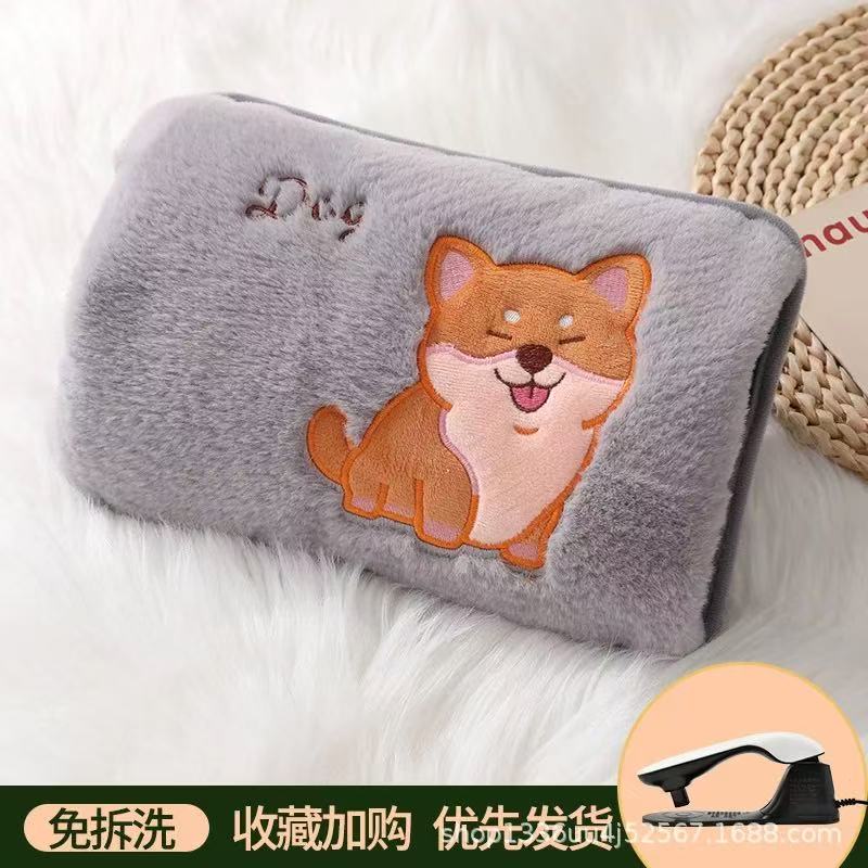 热水袋充电龙猫暖宝宝毛绒可爱女生用2025新款电暖宝电热宝暖水袋
