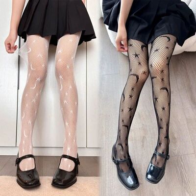 Lolita Style Girls Pentacle Print Tights Women Sexy Gothic P