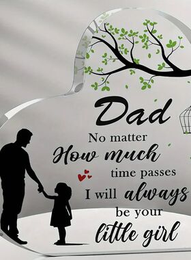 Dad Gifts From Daughter Acrylic Plaque Fathers Dad Gift For