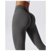 Waist Hip Yoga Fitness Back Honey Lift Pants Peach Spo