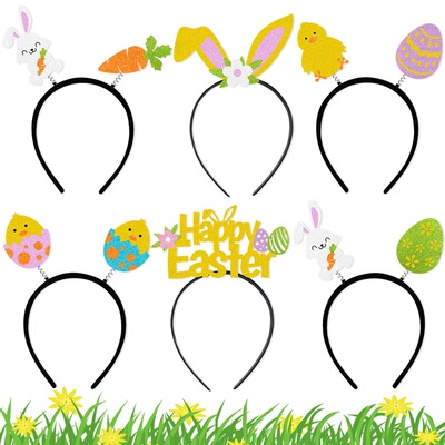 Easter Egg Theme Party Decoration Props Hairband Hair Access