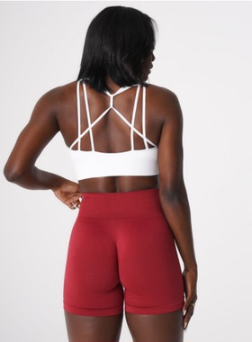 NVGTN Galaxy Ribbed Seamless Bra Spandex Top Woman Fitness E