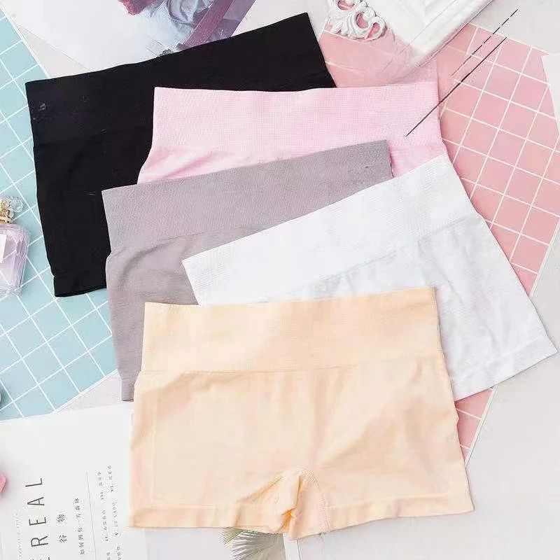 Women's Seamless Safe Short Short Tights for Women Safety Pa