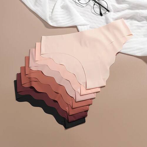 Hot Sale New Design Laser Cut Ladies Low Waist No Trace Pant