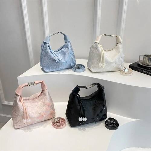 Casual Embroidered New Chinese Style Handbag Canvas Butterfl