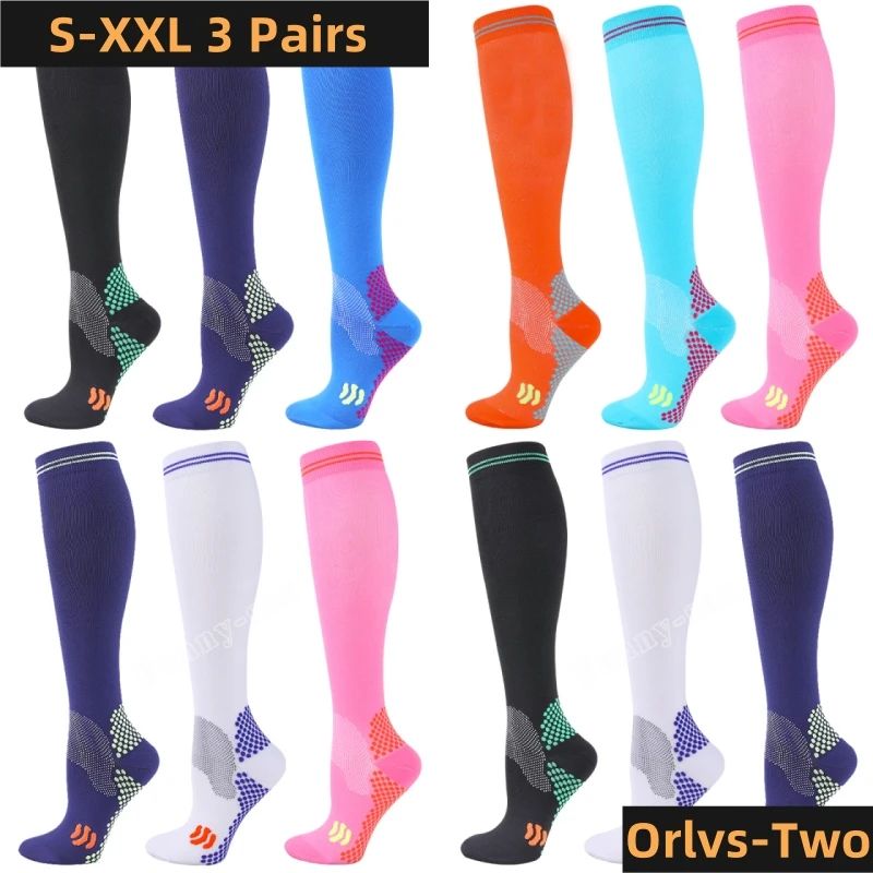 1/3 Pairs Dropship Compression Socks Varicose Ve 20-30 Mmhg
