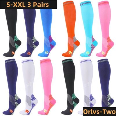 1/3 Pairs Dropship Compression Socks Varicose Ve 20-30 Mmhg
