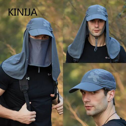 Foldable Quick Drying Waterproof 360° Visor Hat UV Protecti