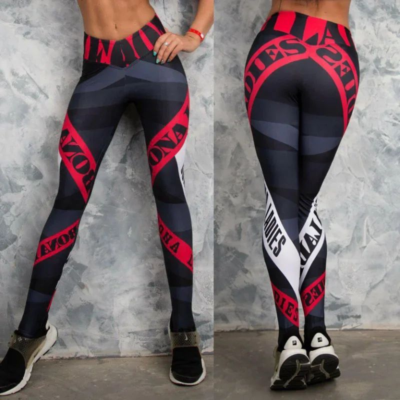 Sexy Women Yo-ga Pants Women Leggings Workout Sports Running