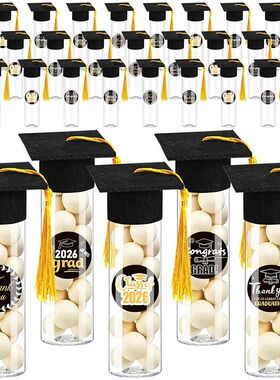 Tassel Graduation Hat Candy Pipe Graduation Party Candy Box