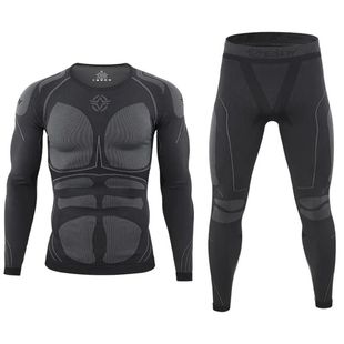 Men Sport Thermal Underwear Suits Outdoor Cycling Compressio
