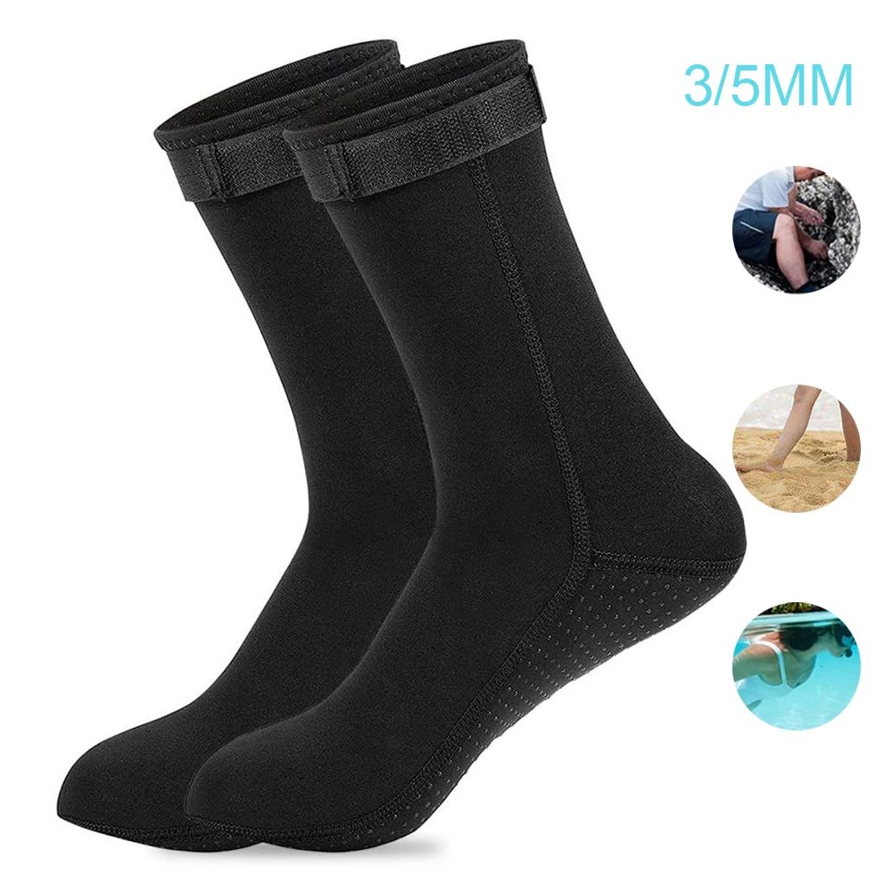 5mm Neoprene Socks 3mm Wetsuit Shoes Non-slip Surf Swimming