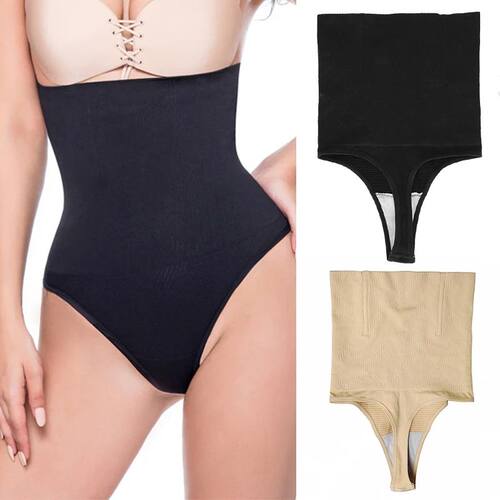 Miss Moly Women Sexy Thong Tummy Control Slimming Panties Hi