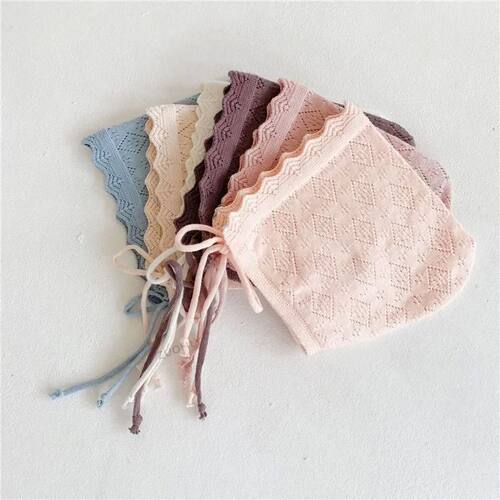 Baby Girl Hats Cotton Solid Color Newborn Hat Caps for 0-24