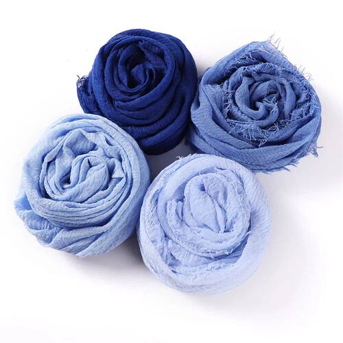 Women New Cotton Linen Scarf For Girls Students Autumn Winte