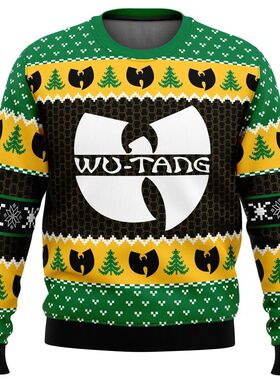 Yah It's Christmas Time Yo Wu Tang Clan Men's Ugly Christmas