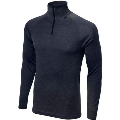 Merino Wool Base Layer Top for Men 1/4 Zip Merino Wool Long