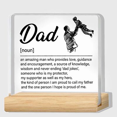 Dad Gifts Father Gifts From Daughter, Gift for Daddy Birthda