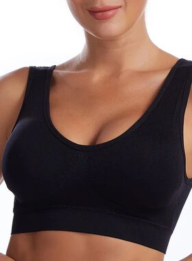S-7XL Plus Size Thin Non-underwire Bra Zero Bondage Women's