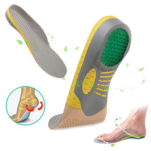 Premium Orthotic Gel Insoles Orthopedic Flat Foot Health Sol