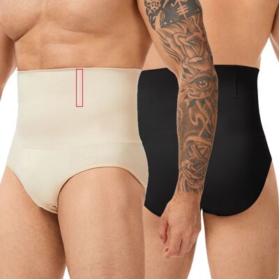 High Waist Briefs Shapewear Tummy Control Men's Butt Lift Co