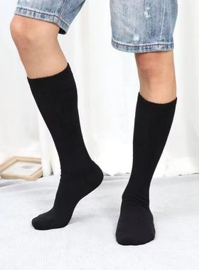 3 Pairs/Lot Plus Long Socks New Autumn Men's Socks Black And
