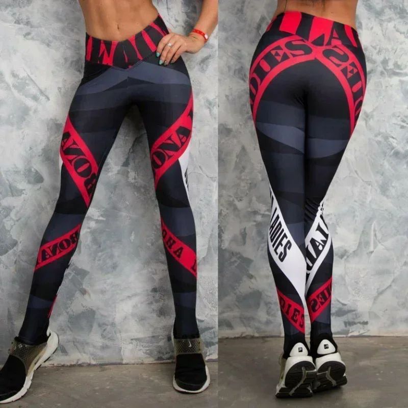 Sexy Women Yo-ga Pants Women Leggings Workout Sports Running