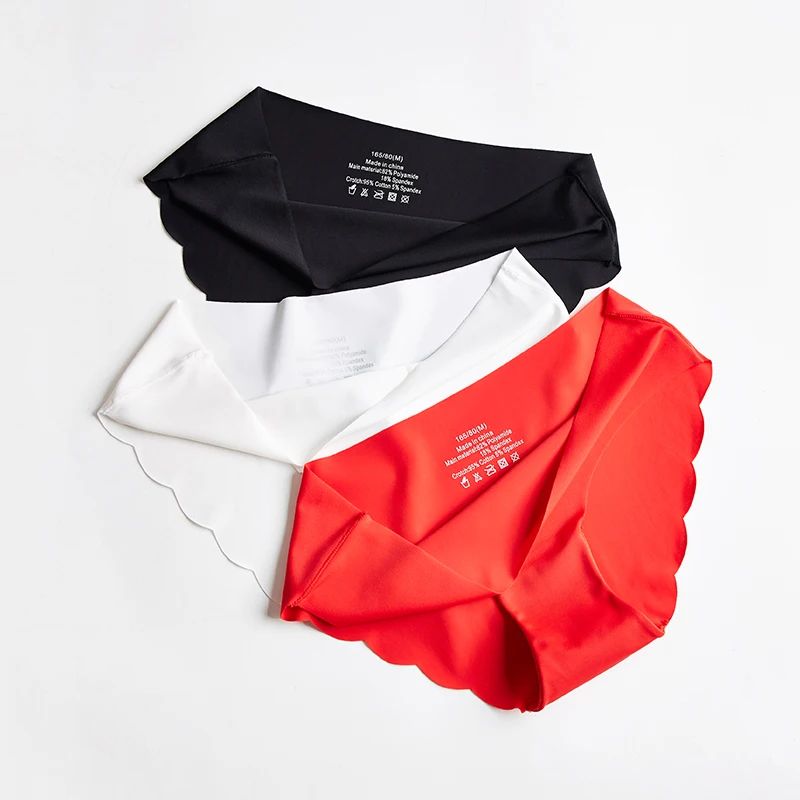 3Pcs Women's Panties Seamless Underwear For Woman Sexy Linge