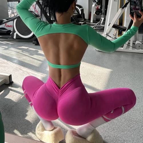 High-end Yoga Pants Women Fitness Leggings High elastic Spor