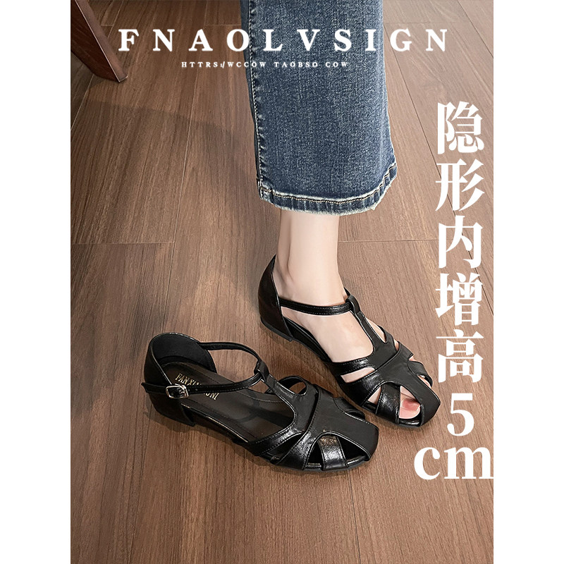 【现货！免费试穿】包头凉鞋女夏