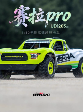 UDIRC 优迪 1/12 UD1203 赛拉pro 无刷 短卡 rc遥控车 沙漠短卡