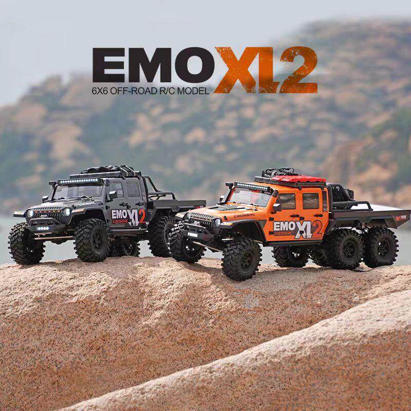 Crossrc EMOXL2 大野马 1/8 遥控电动攀爬车 六驱 差速锁 双速RTR
