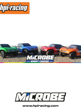 HPI Microbe SC 1/24 两驱 短卡 越野 RC遥控车