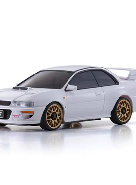 京商 32627BL W AWD MINIZ MA020 斯巴鲁 遥控车 22B-STi 白色
