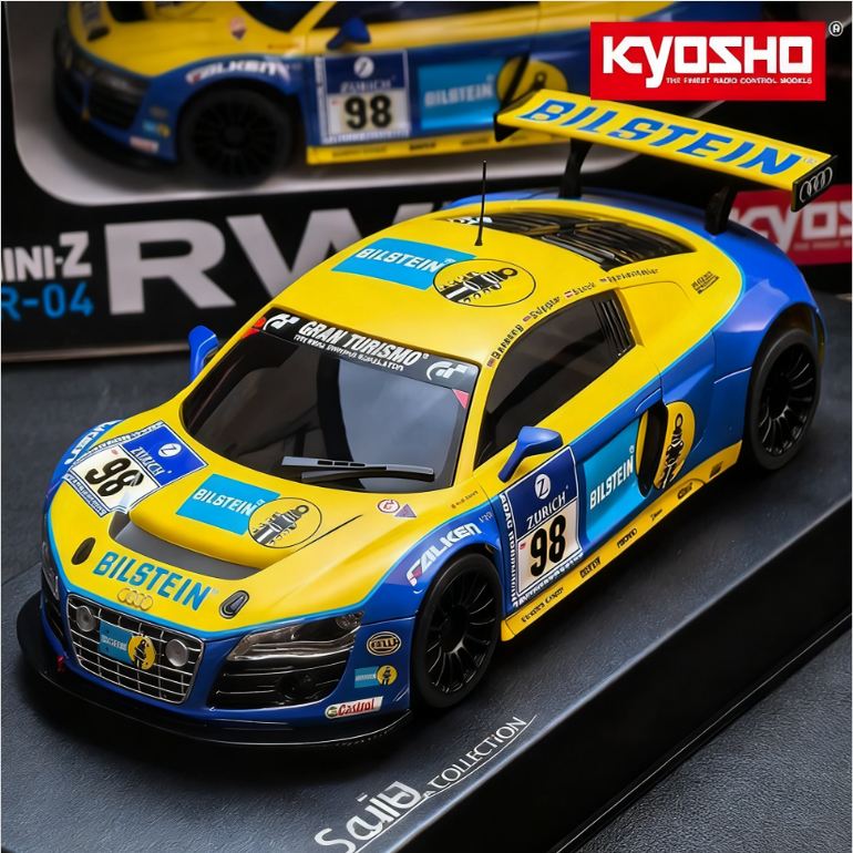 京商 KYOSHO mini-z 奥迪R8 LMS NBR2010 MR04 套车 竞速遥控
