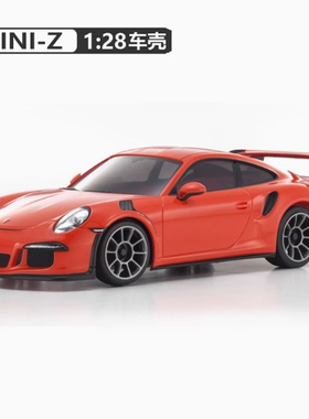 KYOSHO/京商 MINI-Z MR04 RWD蚊车车壳 保时捷911 GT3 RS模型车壳