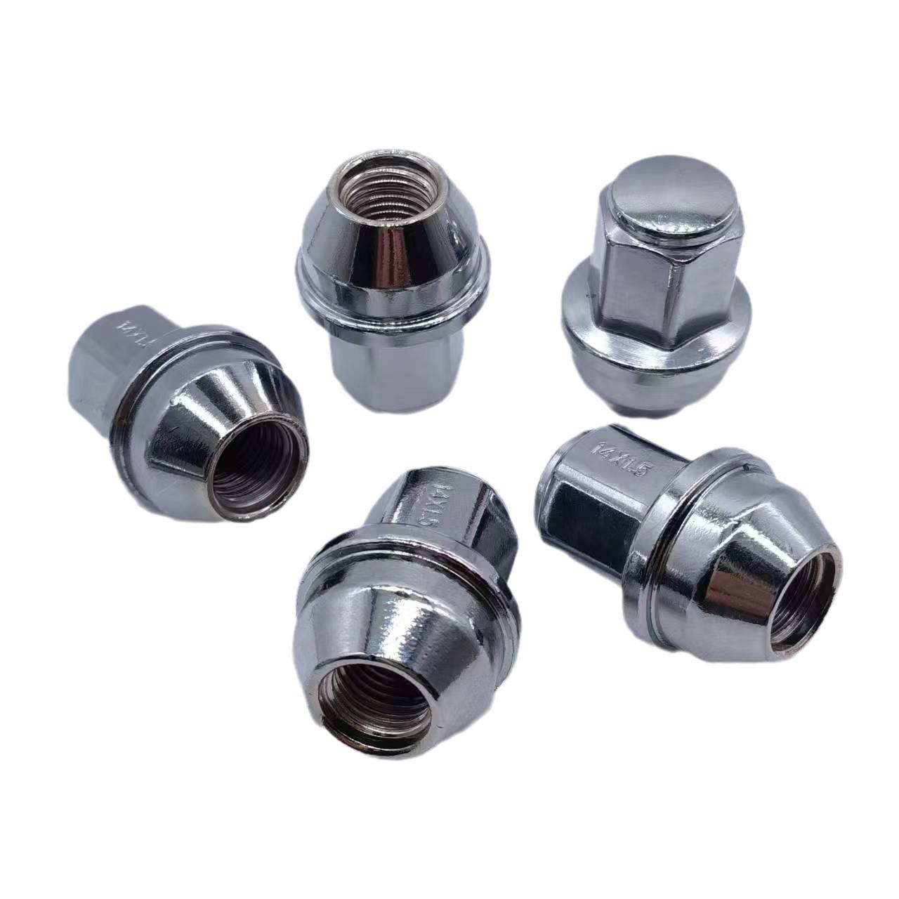 适用于福特15款猛禽途睿欧新全顺车轮毂螺母螺帽实心一体