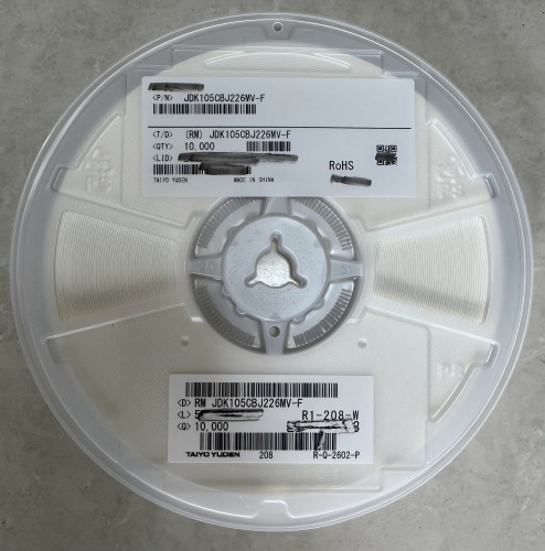 原装 JDK105CBJ226MV-F 0402 22uF 20% 6.3V X5R 太诱 贴片电容