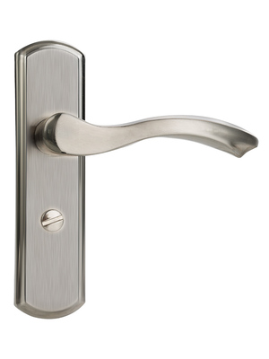 固特不锈钢卫生间门锁厕所门把手无钥匙房门浴室洗手间家用通用型