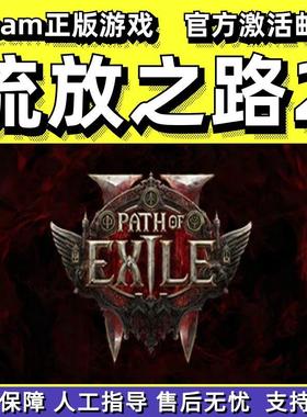 steam流放之路2Path of Exile 2成品号PC英文正版全球激活成品号