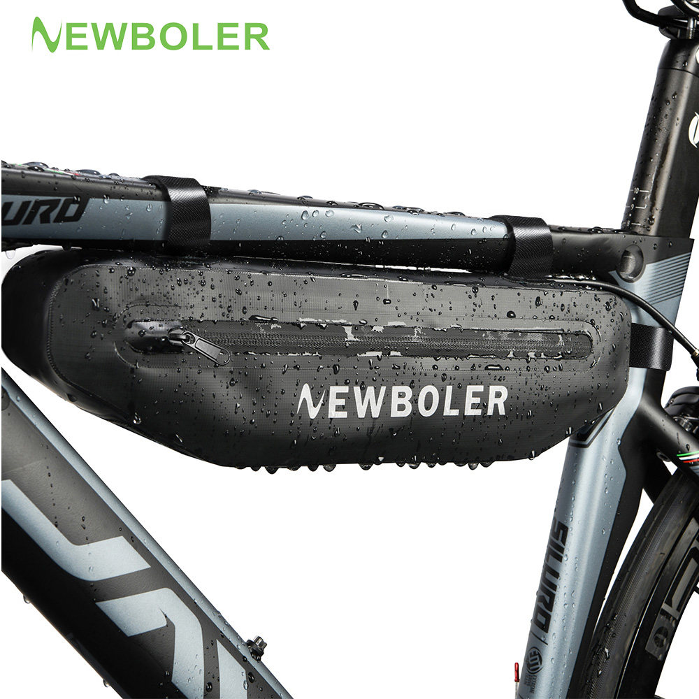 Newboler防水自行车三角横梁包山地公路车下管包单车骑行装备图片