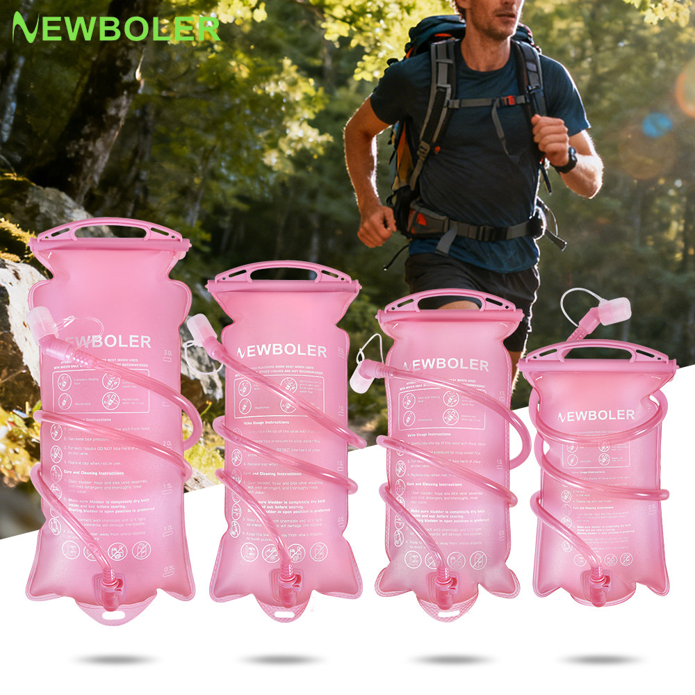 NEWBOLER户外运动饮水袋TPU便携大容量徒步水囊登山跑步背包水袋