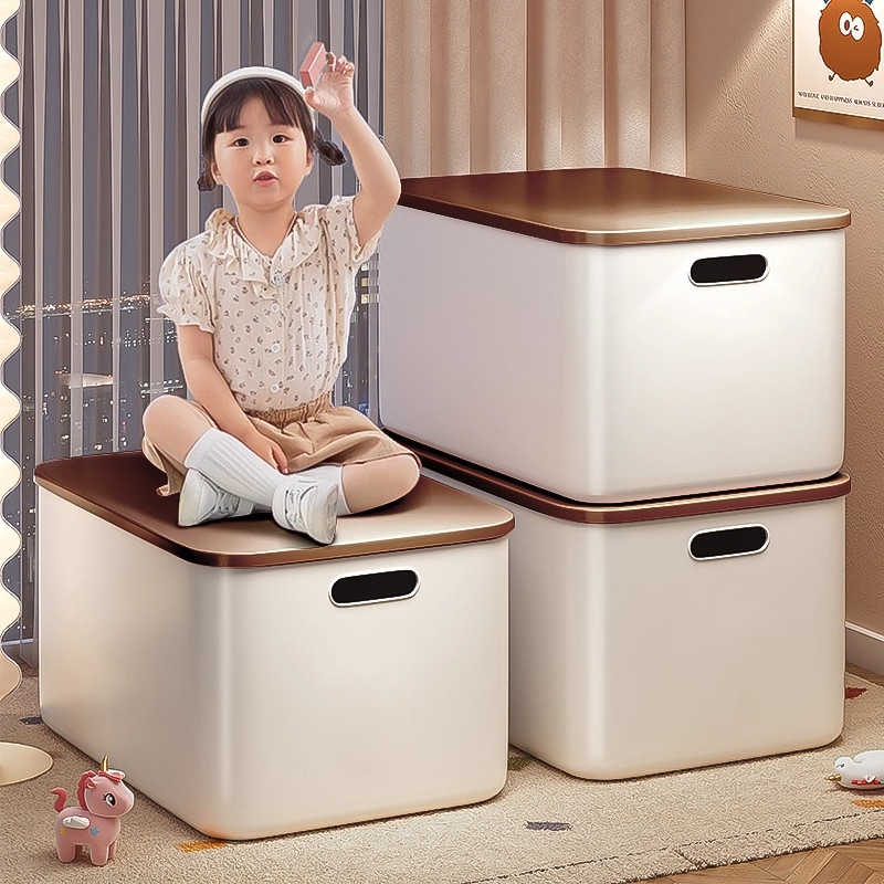 日本玩具收纳箱婴儿专用整理箱家用塑料零食杂物大容量储物收纳箱,收纳整理,收纳箱,淘宝优惠券,粉丝福利购,淘宝优惠卷