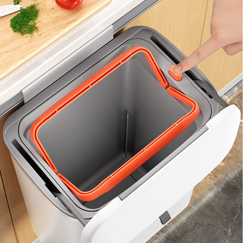 可以挂墙上的厨房垃圾桶壁挂专用