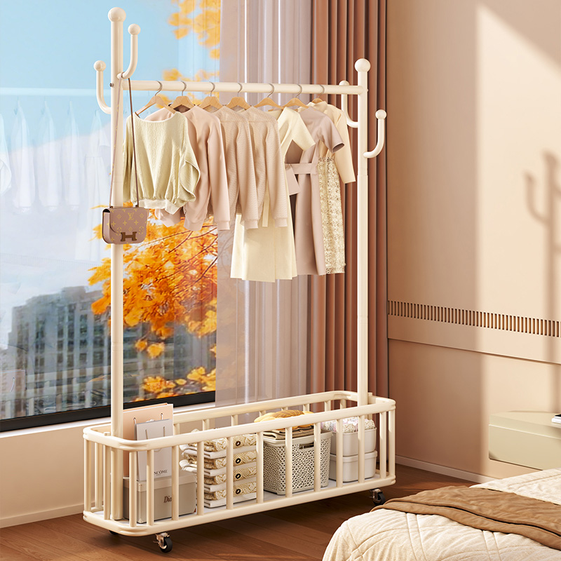 日本衣架落地家用卧室挂衣架