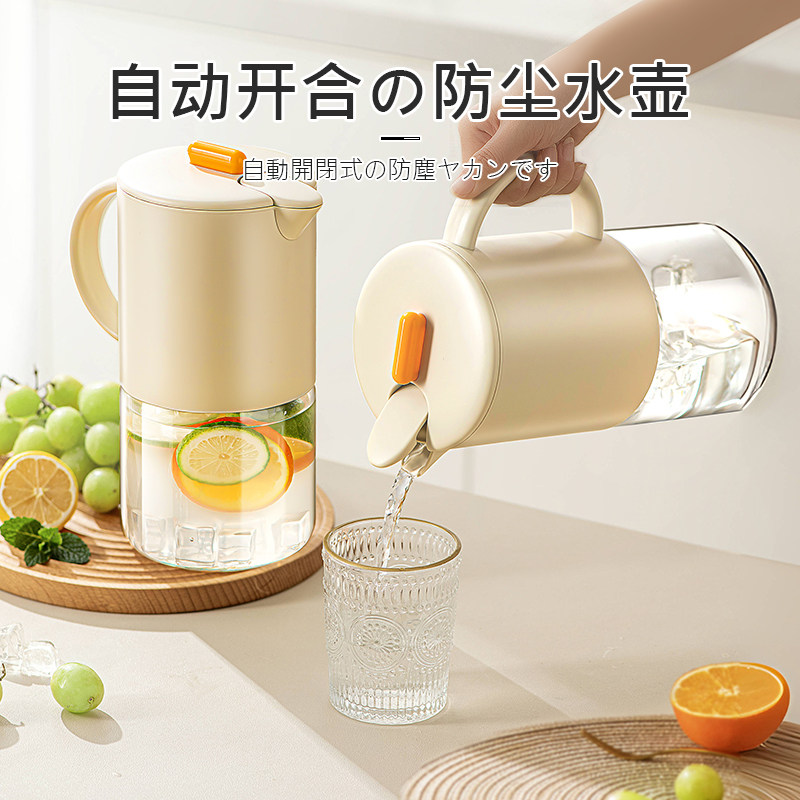 冷水壶玻璃水壶大容量泡茶壶