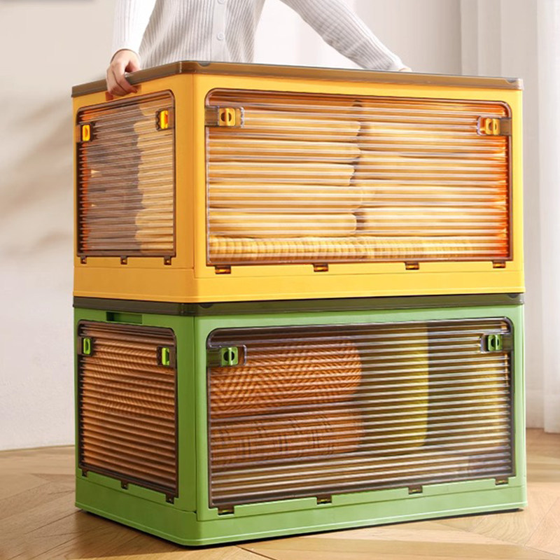 日本衣服收纳箱家用整理箱换季衣物被子专用储物箱大容量超大箱子