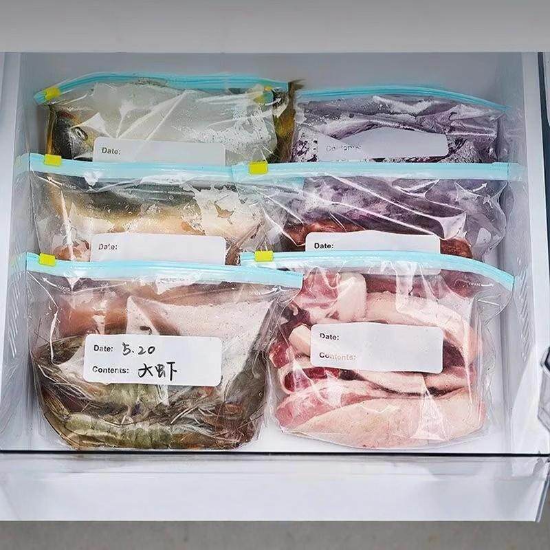 日本保鲜袋冷冻肉专用密封袋食品级加厚塑封袋家用冰箱食品分装袋