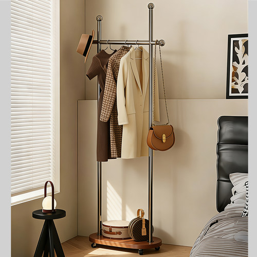 日本品质の金属挂衣架不占空间