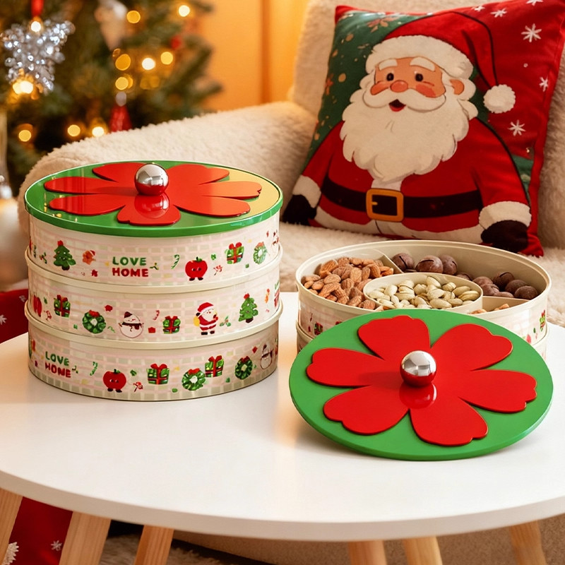 日本糖果盘客厅家用2025款高颜值茶几轻奢风高档托盘干果盘水果盘